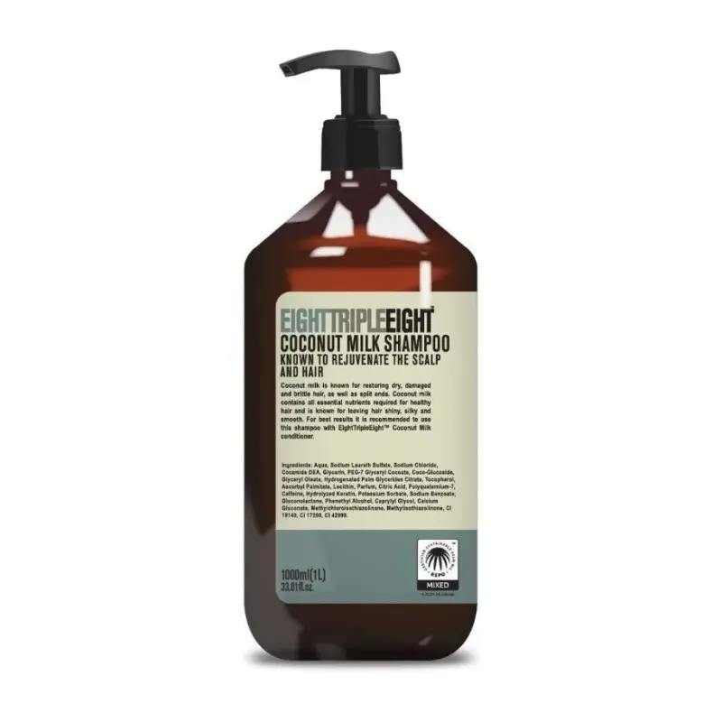 Eight Triple Eight - Coconut Shampoo (1L)