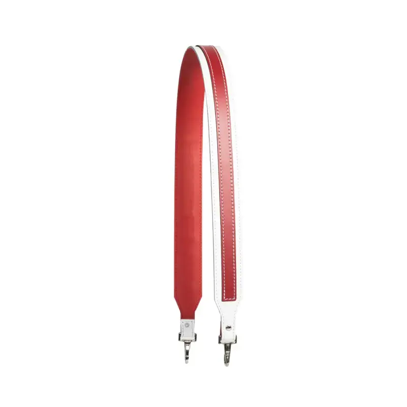 Gweniss Stella Shoulder Strap - White/Scarlet Red
