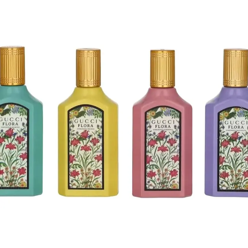 Gucci- Flora Gift Set EDP (5ml)  - Gardenia, Magnolia, Orchid, Jasmine  