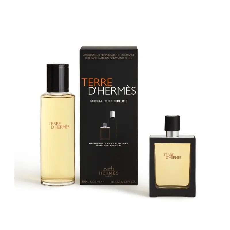 Hermes - Terre d'Hermes Set Pure Parfum 30ml + 125ml Refill