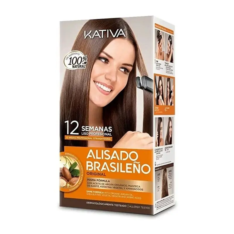 Kativa - Alisado Brasileno Straightening Kit 