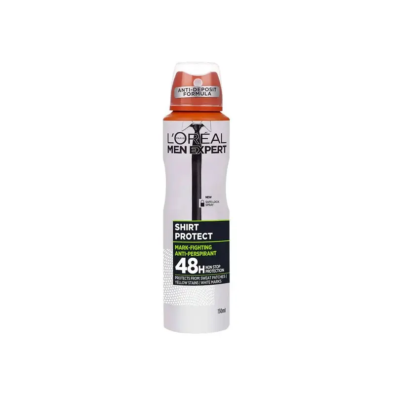 L'Oreal - Men Expert Shirt Protect 48H Anti-Perspirant Deodorant (250ml)