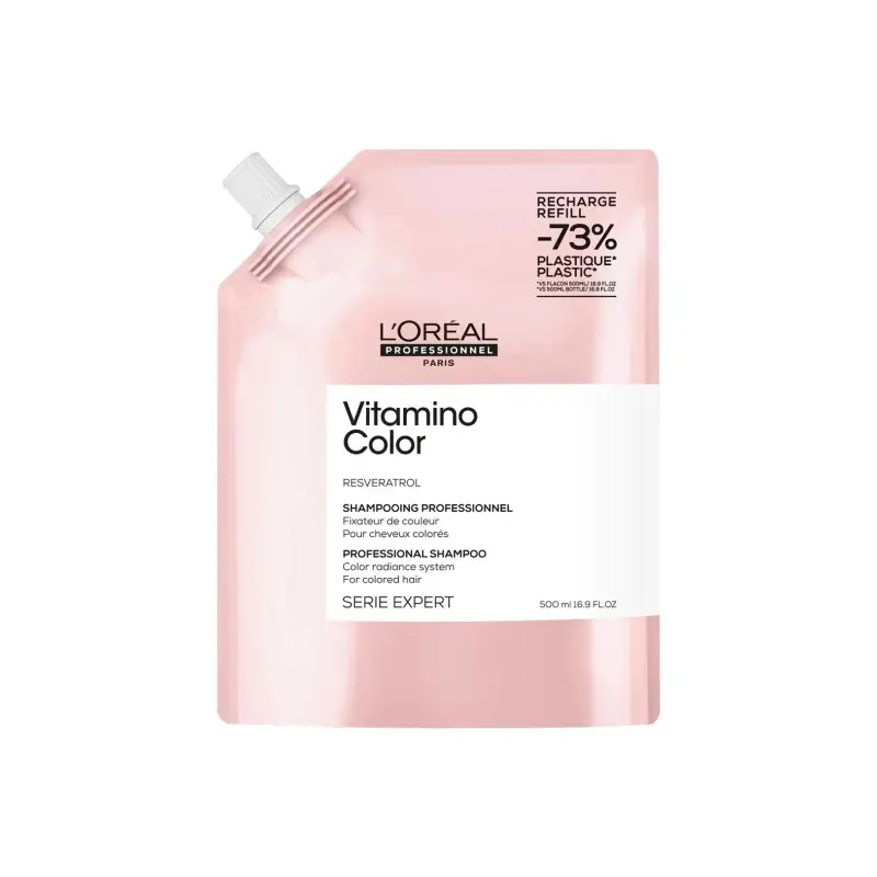 L'Oreal- Professionnel Vitamino Color Shampoo Refill (500ml)