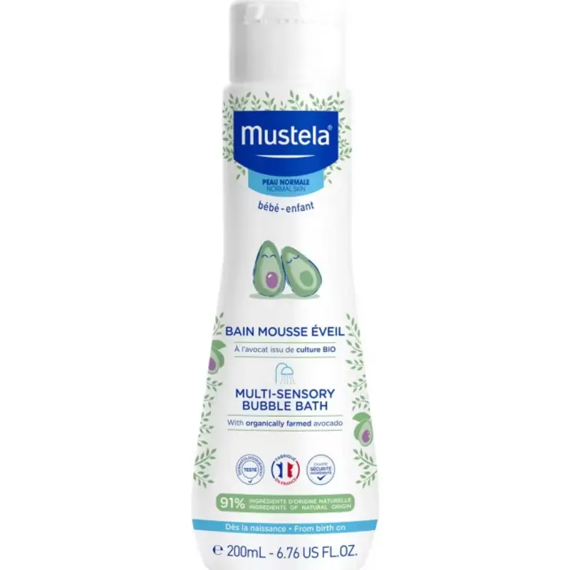 Mustela - Multi-Sensory Bubble Bath (200ml)