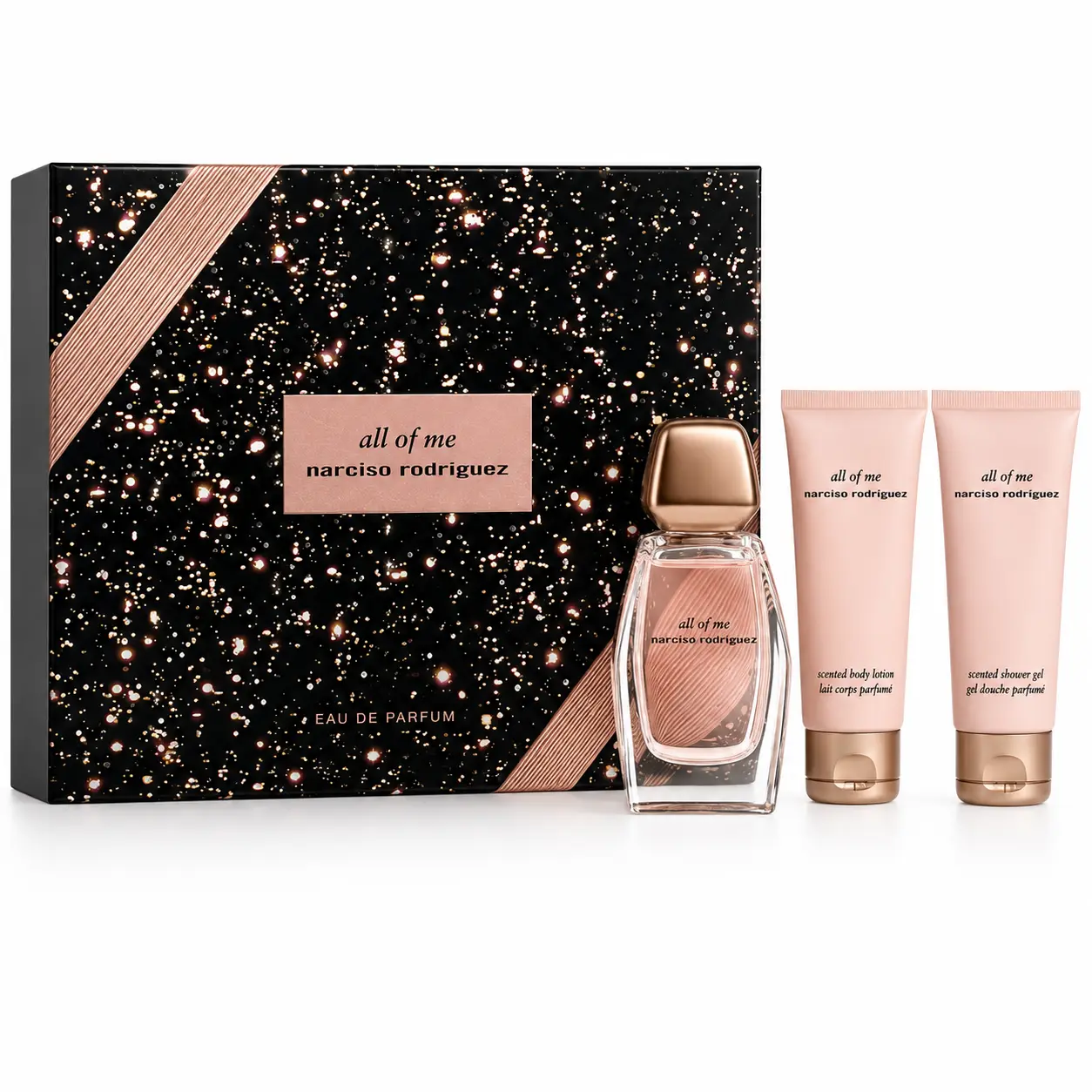 Narciso Rodriguez - All of Me Eau de Parfum, Body Lotion, Shower Gel Gift Set (50ml)