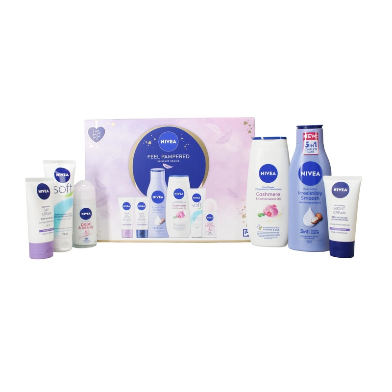 Nivea Cream - Feel Pampered Skincare Regime Gift Set