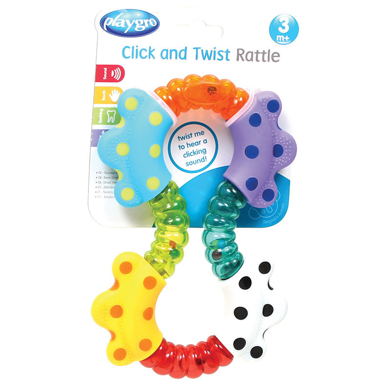 Playgro - Click And Twist Rattle
