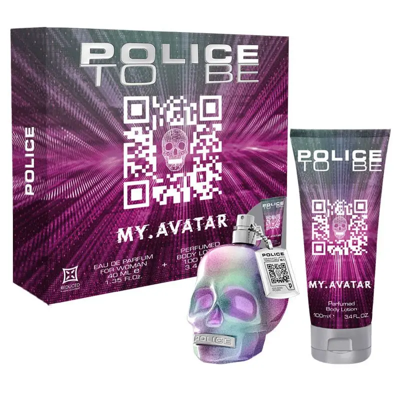 Police - To Be My Avatar 2 Piece Gift Set: Eau de Parfum (40ml) & Body Lotion (100ml)