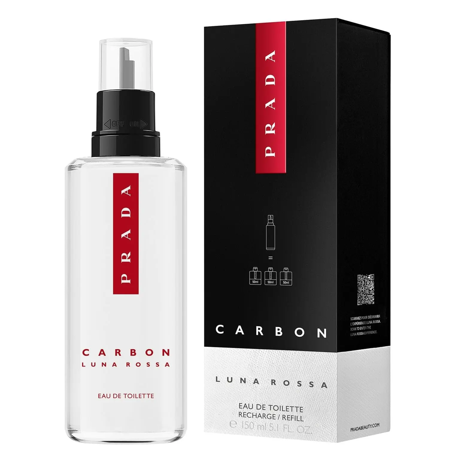 Prada - Luna Rossa Carbon Eau de Toilette Refill (150ml)