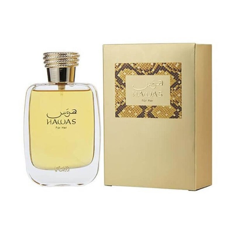 Rasasi Women's Red/Amber - Hawas Edp (100Ml)