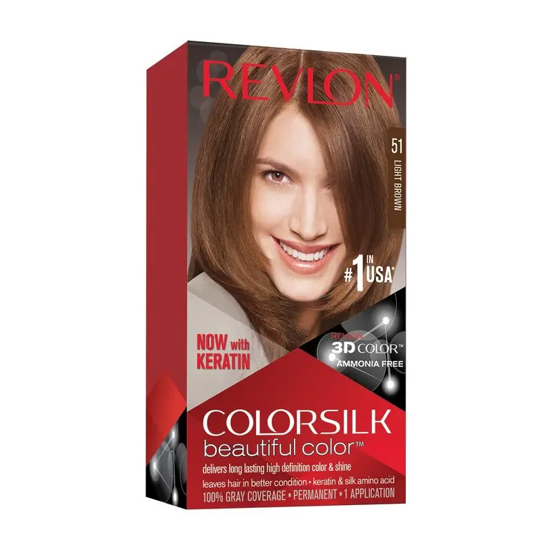 Revlon - Color Silk 51 Light Brown