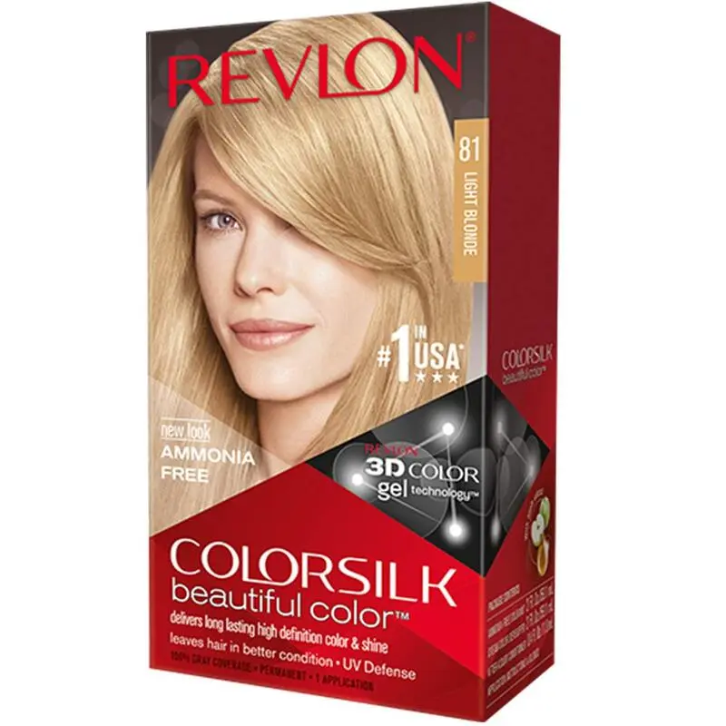 Revlon - colorsilk Beautiful Color, 81 Light Blonde