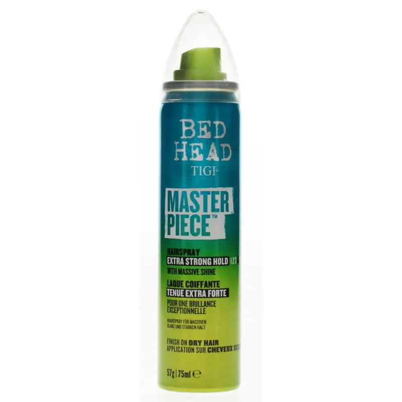 TIGI - Bed Head Masterpiece Shiny Hairspray for Strong Hold and Shine (75ml)