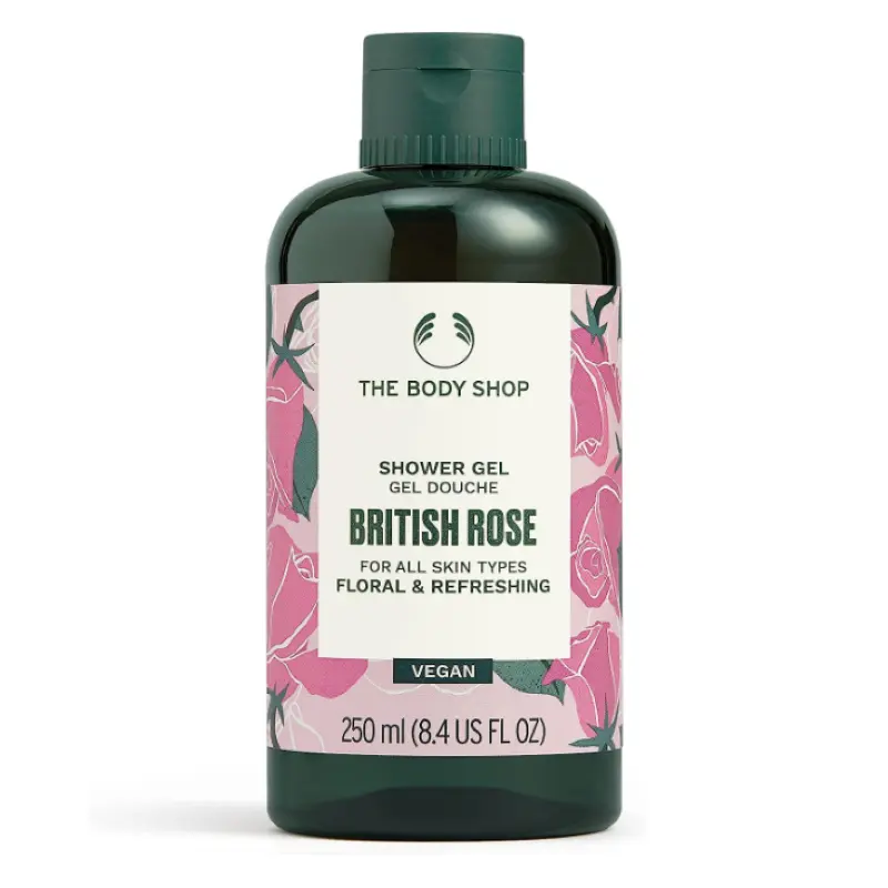 The Body Shop - British Rose Shower Gel (750ml)