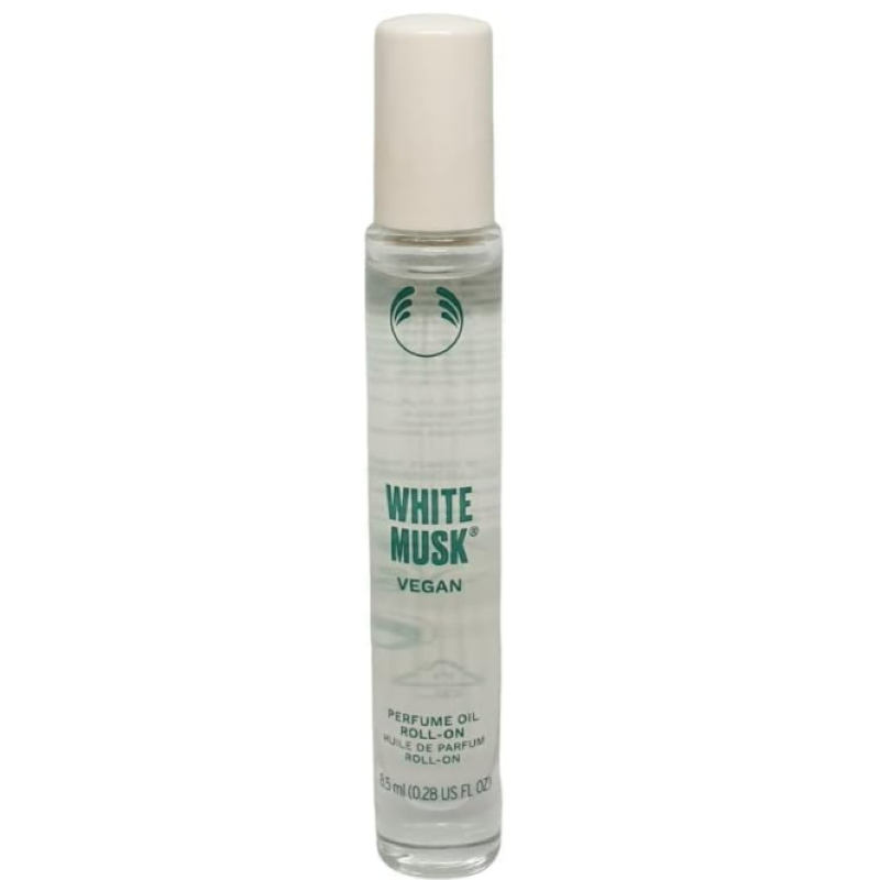 Body Shop White The - Musk Perfume Roll-On Damaged (8.5Ml)