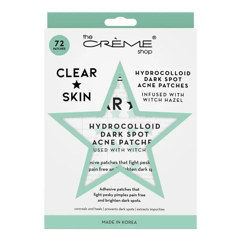 The Crème Shop -  Star Shape Clear Skin Hydrocolloid Dark Spot Acne Patches