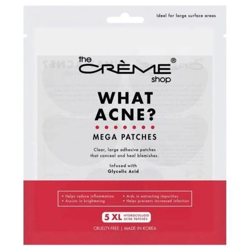 The Crème Shop - What Acne? Mega XL Hydrocolloid Acne Patches