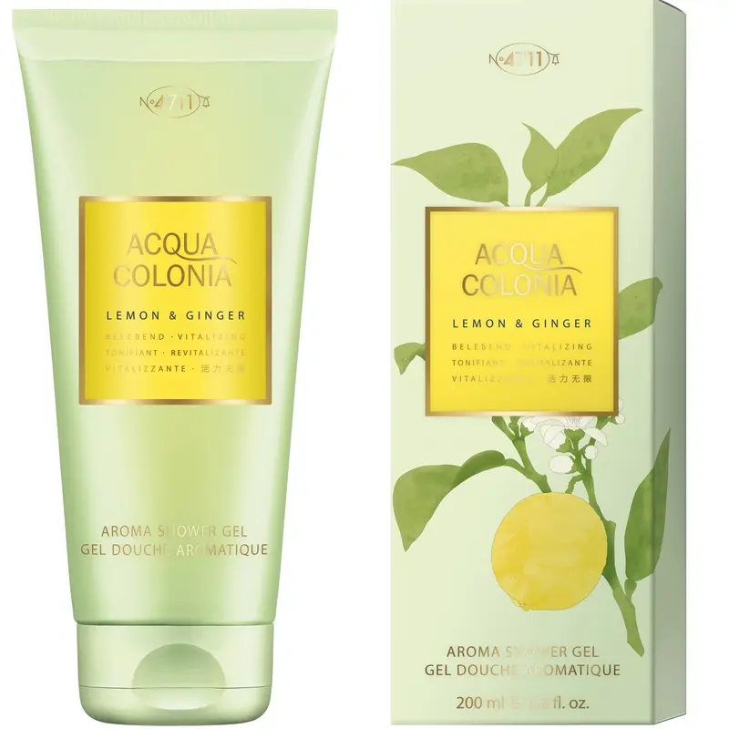 4711 Acqua Colonia Lemon & Ginger Aroma Shower Gel (200ml)