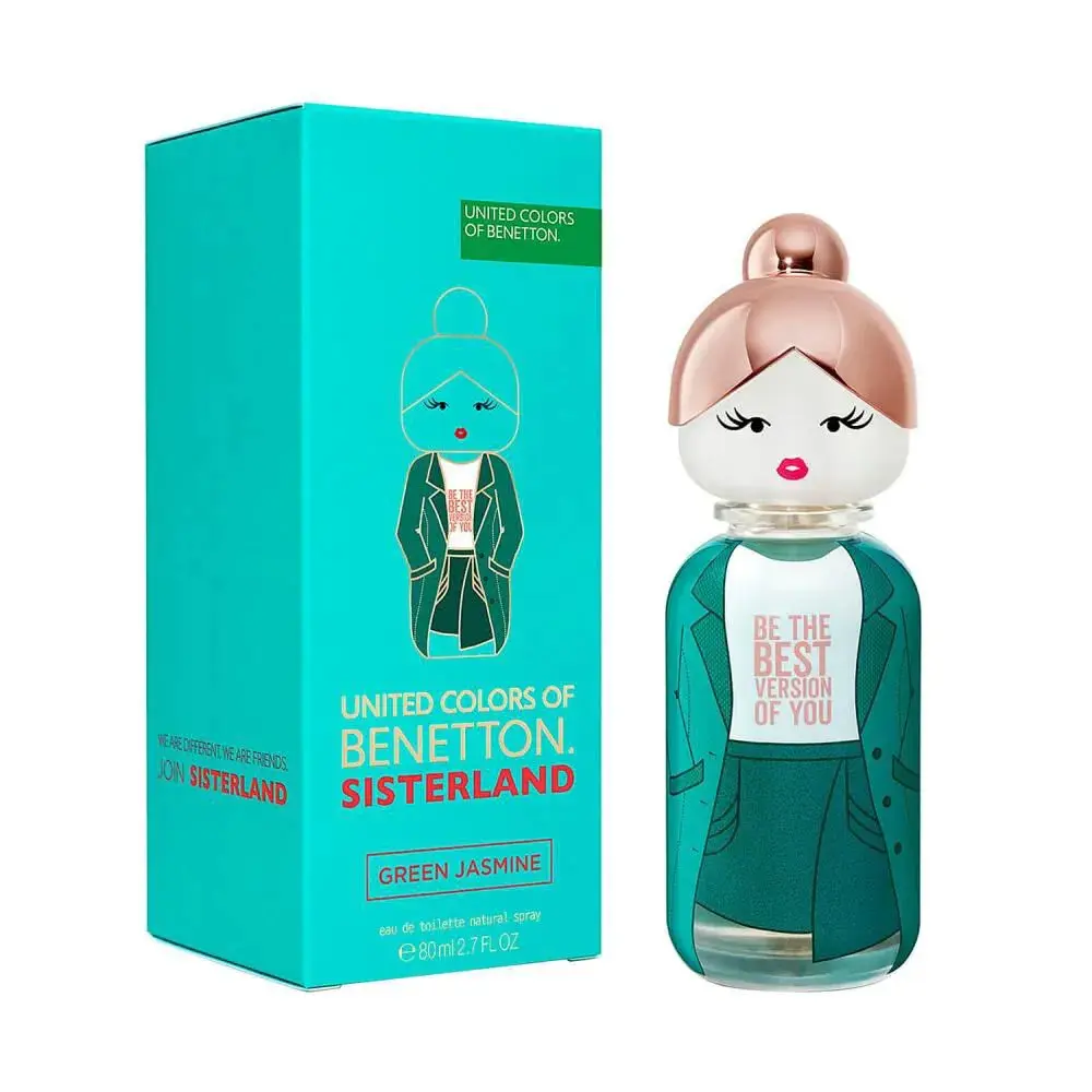 Benetton - Ladies Sisterland Green Jasmine (80ml)