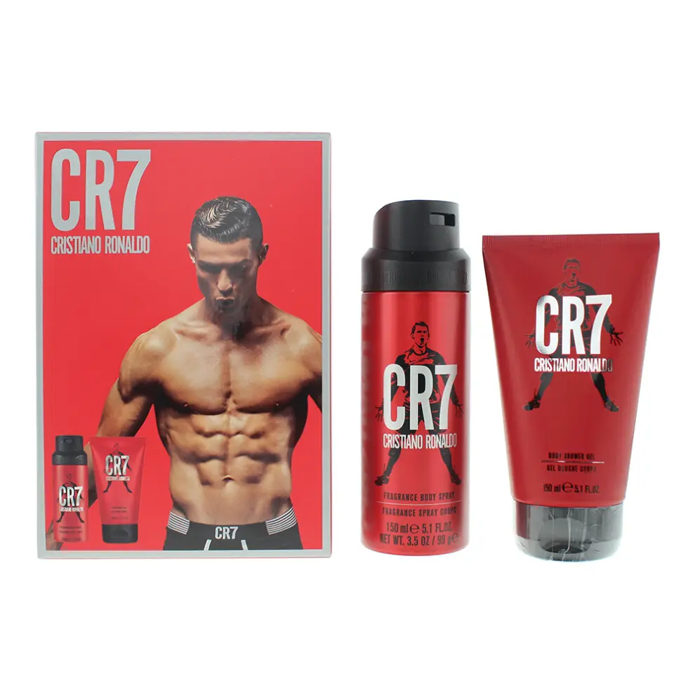 Cristiano Ronaldo - Cr7 2 Piece Gift Set: Shower Gel (150ml) &  Body Spray (150ml)