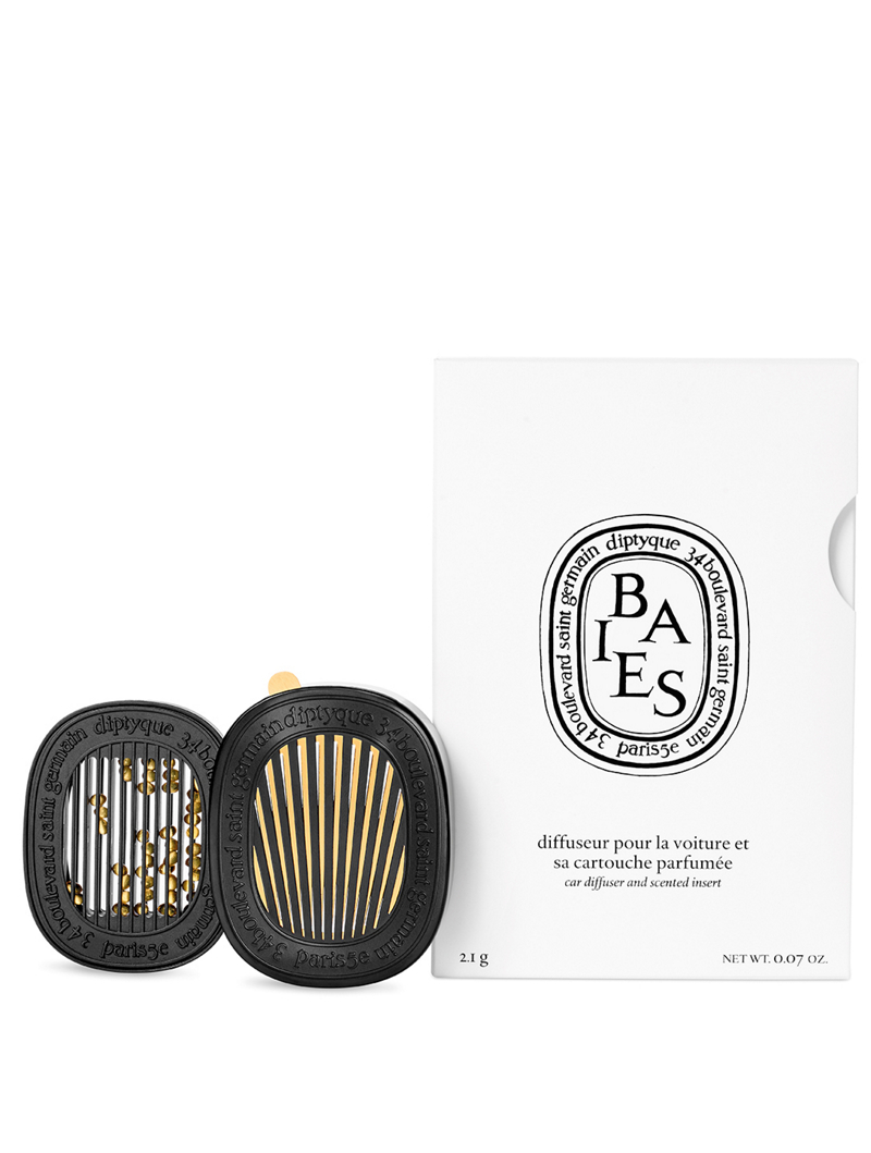 Diptyque - Car Diffuser And Baies Scented Insert (2.1g)