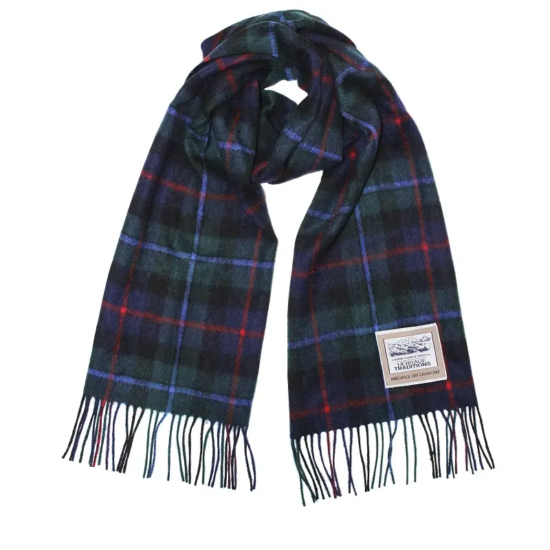 Heritage Traditions - 100% Wool Campbell of Cawdor Tartan Scarf 