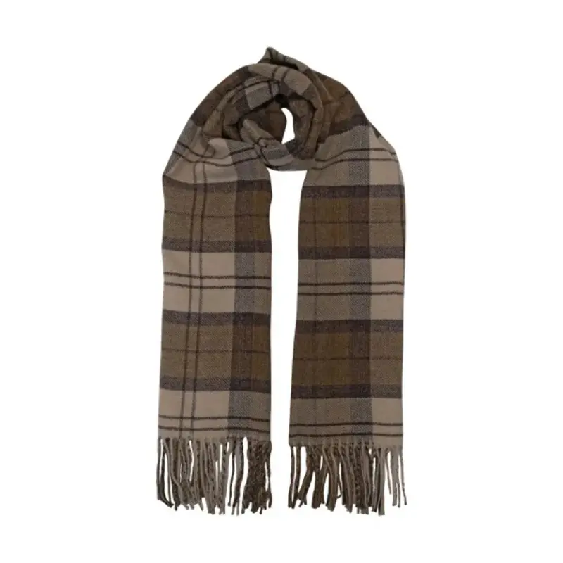 Heritage Traditions - Heritage Check Scarf - Brown 
