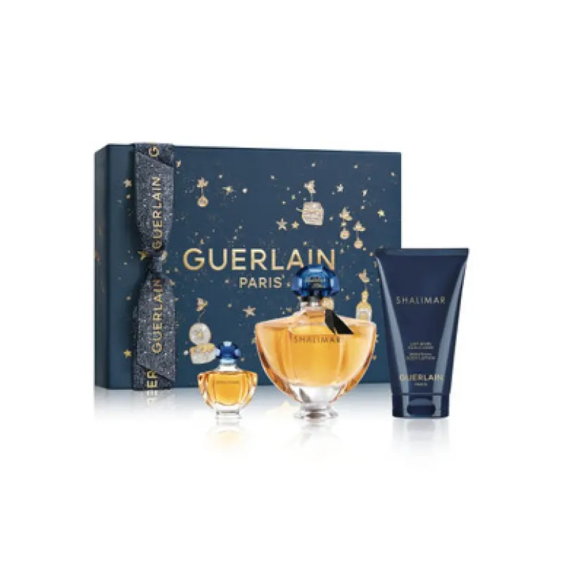 Guerlain – Shalimar 3 Piece Gift Set: Eau de Parfum, Body Lotion (50ml + 5ml, + 50ml)