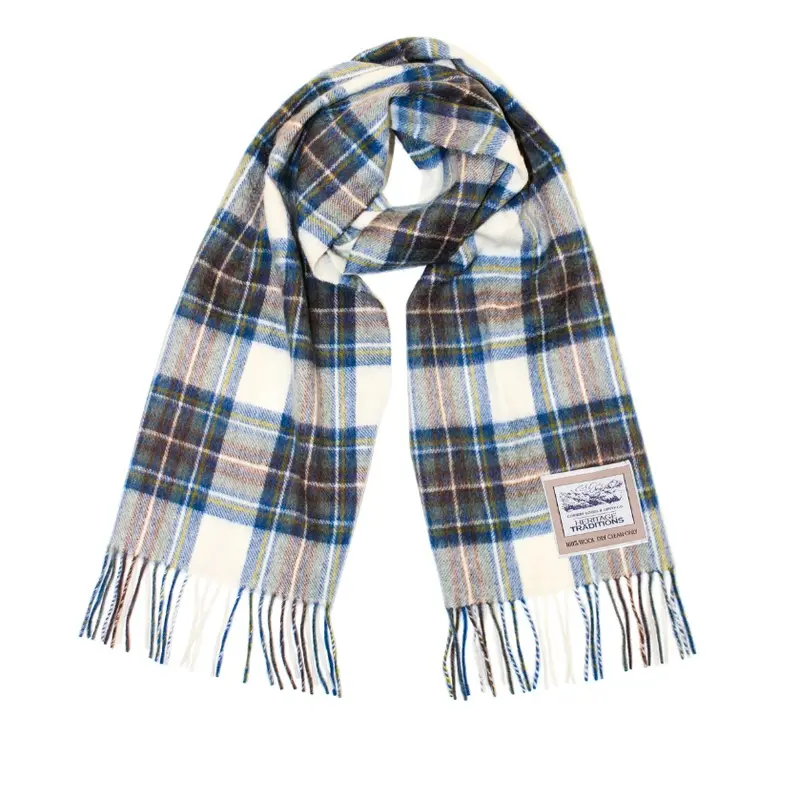 Heritage Traditions -Muted Dress Blue Stewart Scarf CIG11-HT