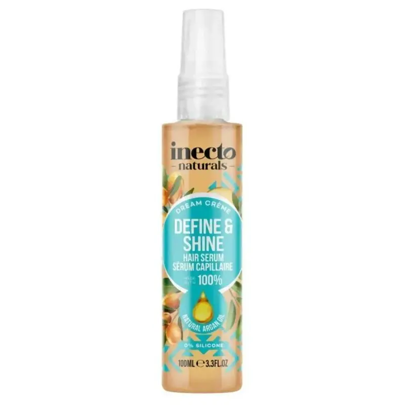 Inecto - Naturals Define & Shine Argan Hair Serum (100ml)