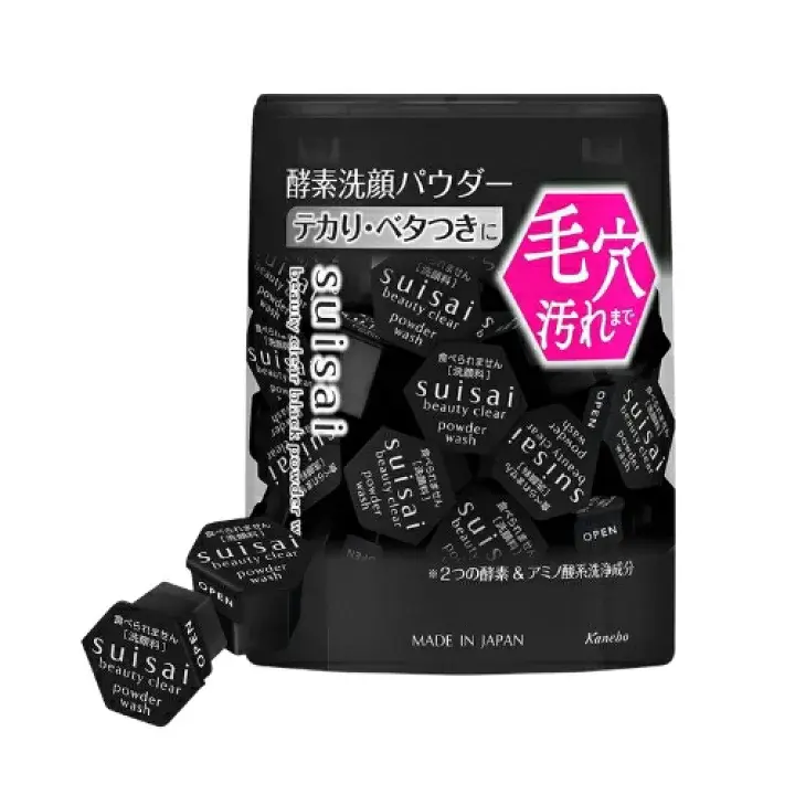 Suisai Kanebo - Beauty Clear Black Face Wash Powder 0.4g (32Caps)