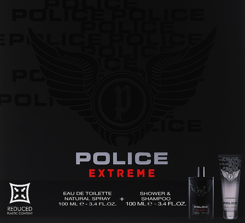 Police - Extreme 2 Piece Gift Set: Eau de Toilette (100ml) & Shower & Shampoo (100ml)