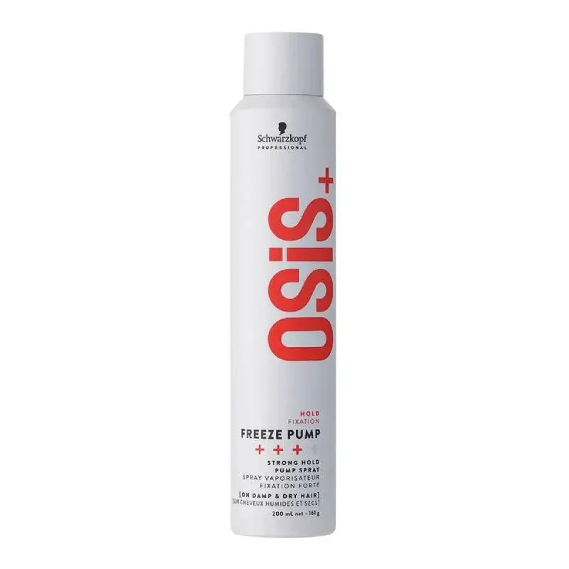 Schwarzkopf - Osis+ Freeze Pump Strong Hold Hairspray - #2 Medium Control (200ml)