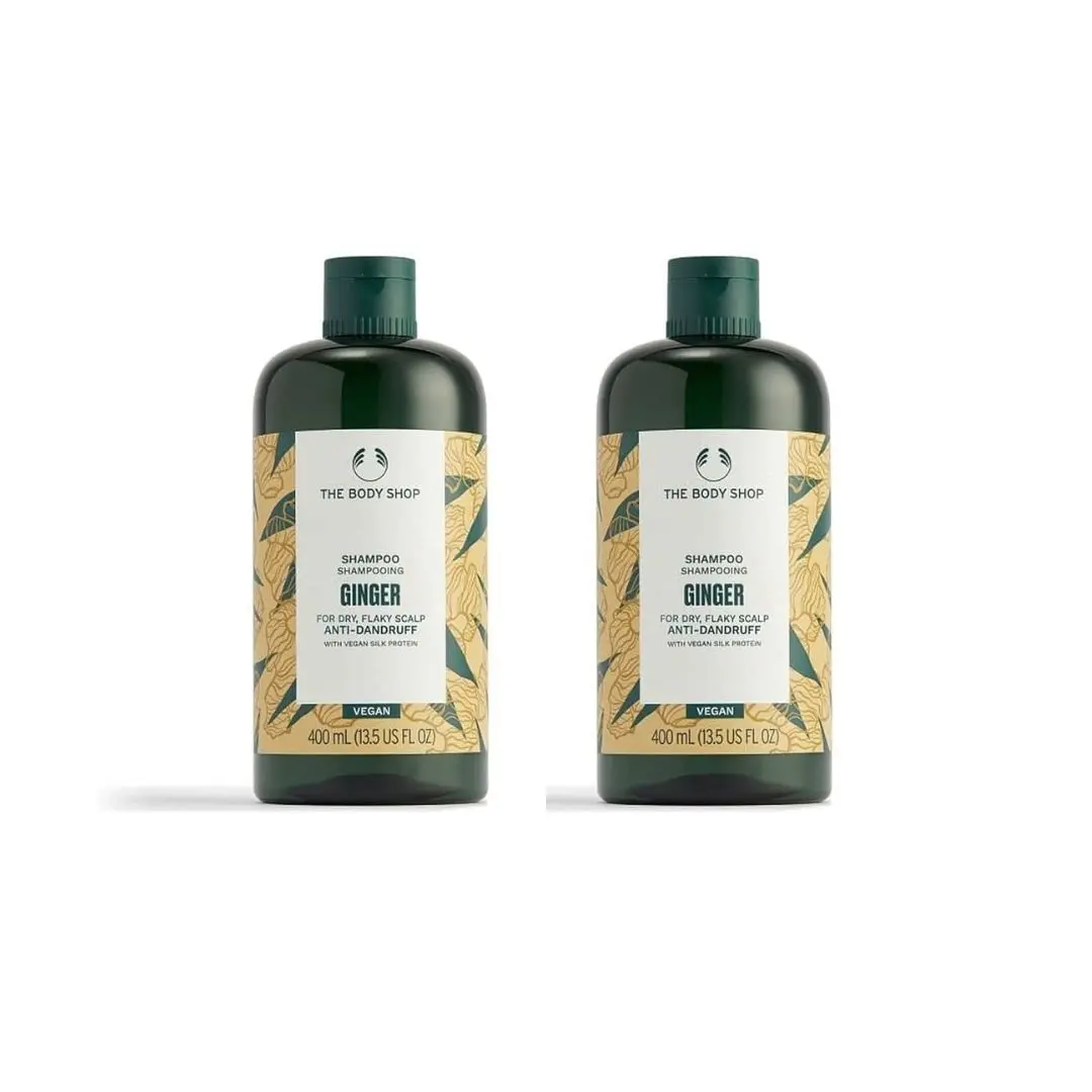 The Body Shop - Ginger Anti-Dandruff Shampoo (400ml) - 2 Pack