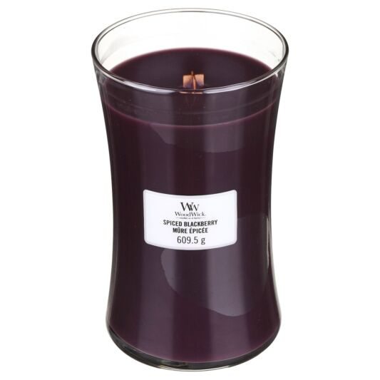 WoodWick - Spiced Blackberry Large Hourglass Candle