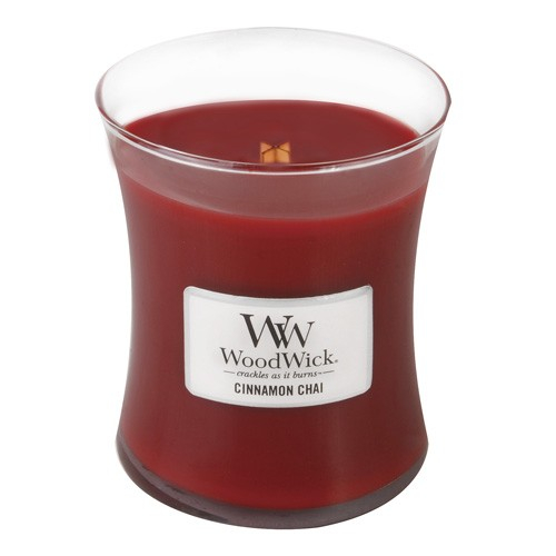 WoodWick - Cinnamon Chai Medium Hourglass Jar Candle