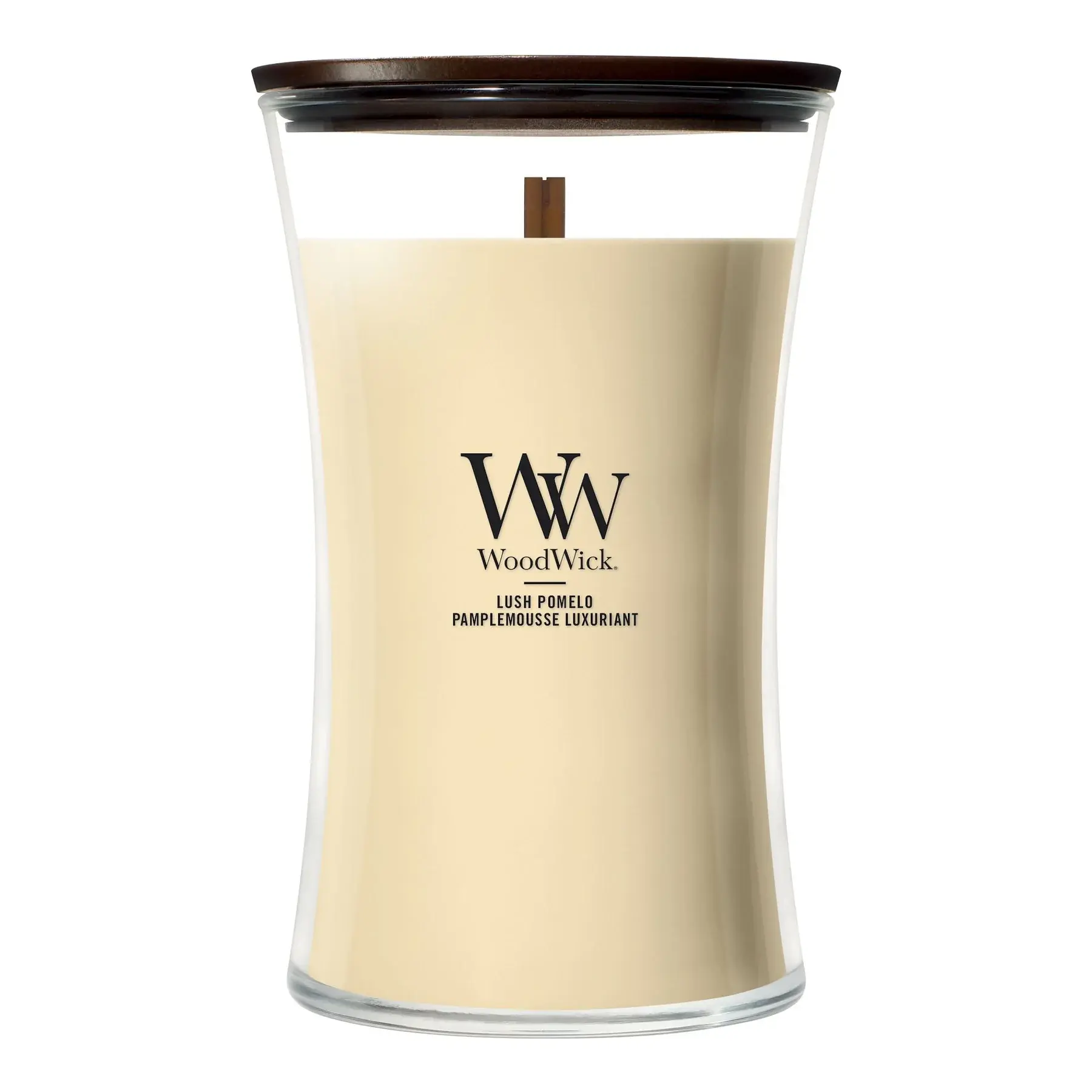 WoodWick - Lush Pomelo Large Hourglass Candle 