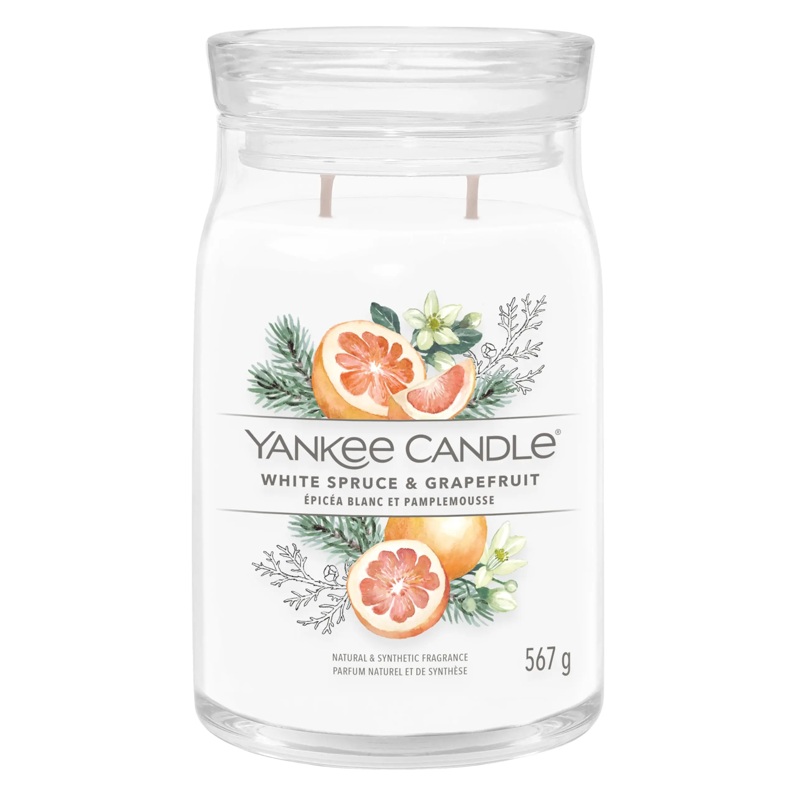 Yankee Candle - White Spruce & Grapefruit (567g)