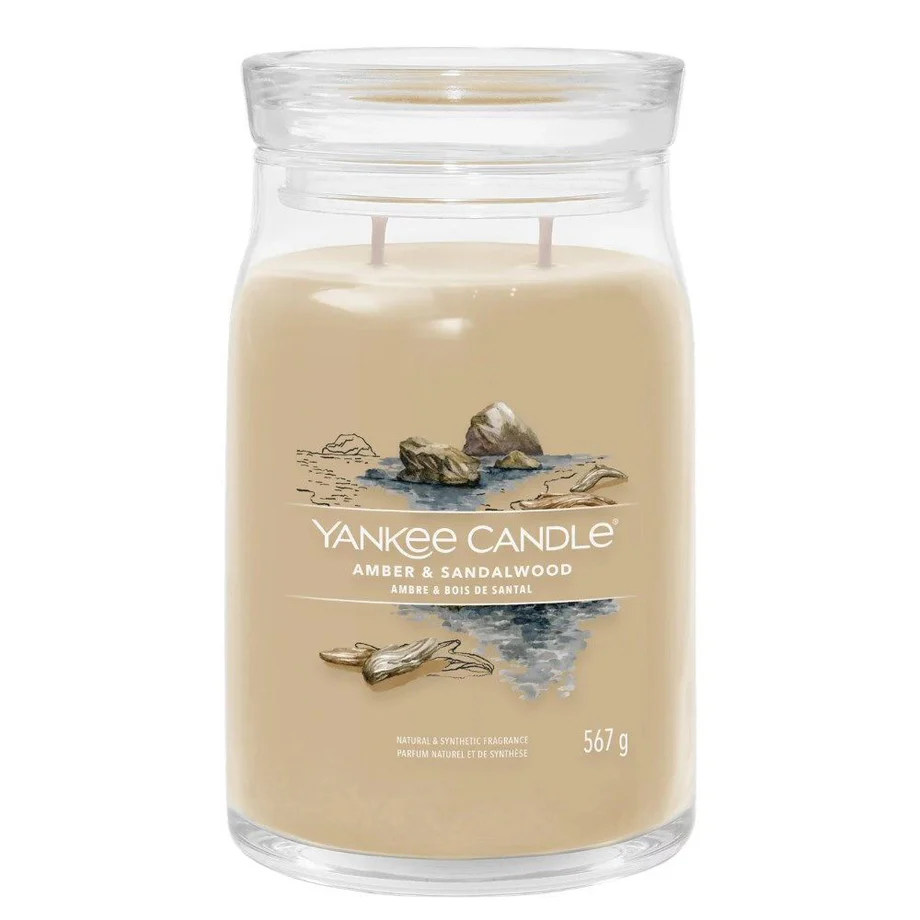 Yankee Candle - Amber & Sandalwood (567g)