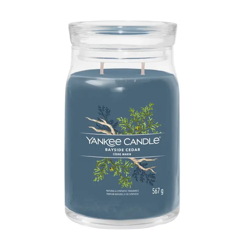 Yankee Candle - Signature Large Jar Bayside Cedar 2 Wick