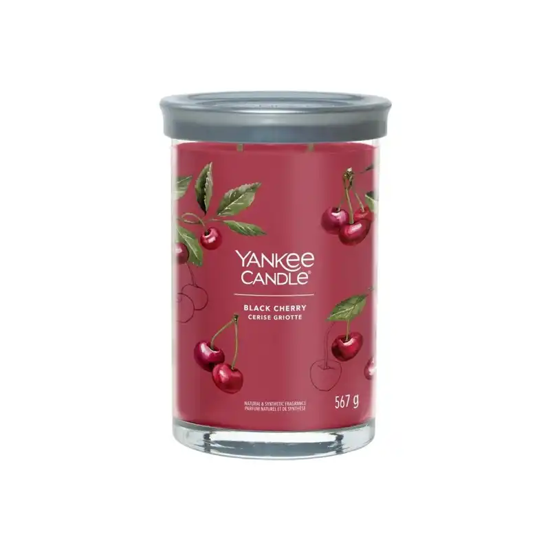 Yankee Candle - Black Cherry Signature Large Tumbler Candle