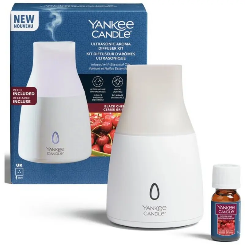 Yankee Candle - Ultrasonic Diffuser Kit #Black Cherry