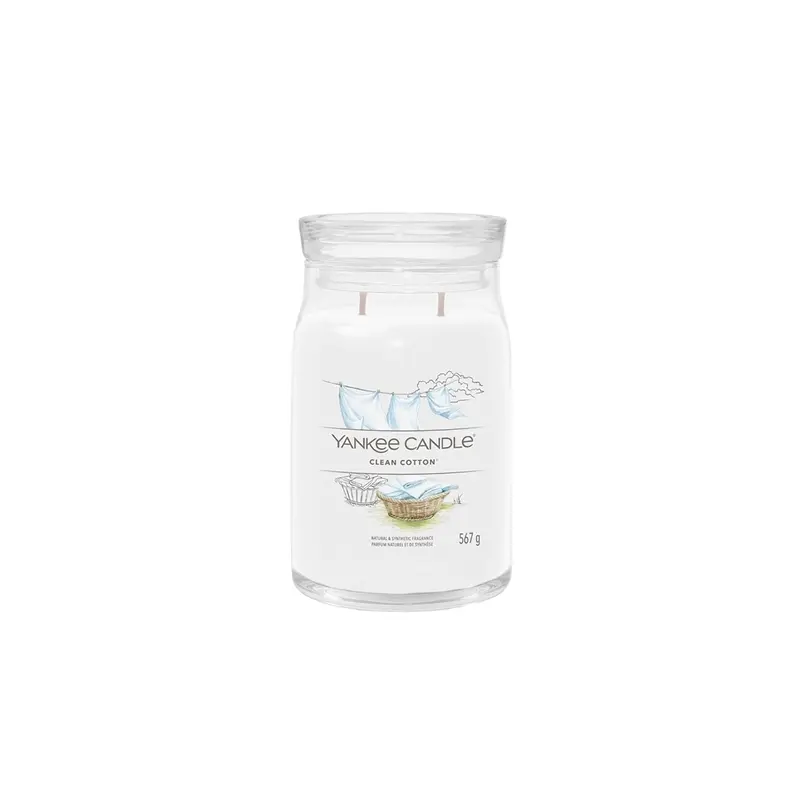 Yankee - Clean Cotton Large Candle 