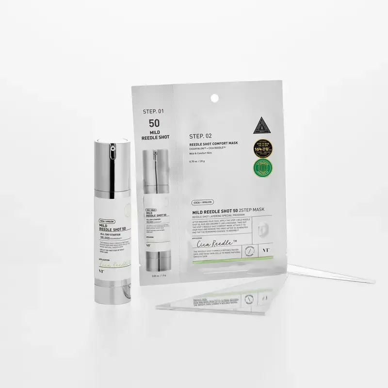 VT Cosmetics - Mild Reedle Shot 700 2 Step Mask