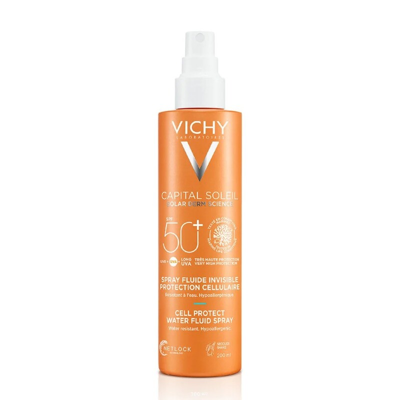 Vichy White - Capital Soleil Invisible Fluid Spray Spf50+ (200Ml)