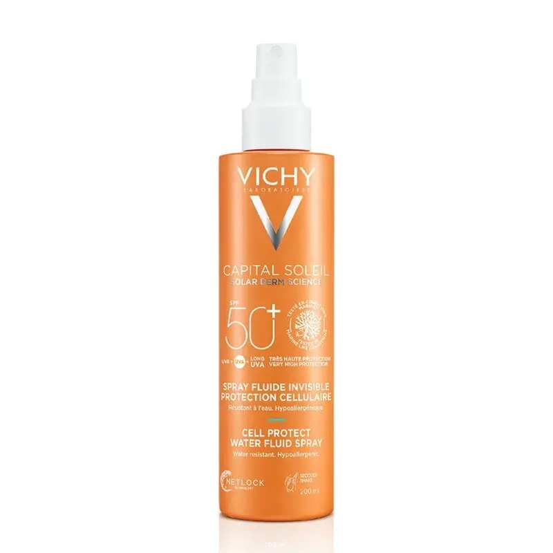 Vichy - Capital Soleil Invisible Fluid Spray SPF50+ (200ml)