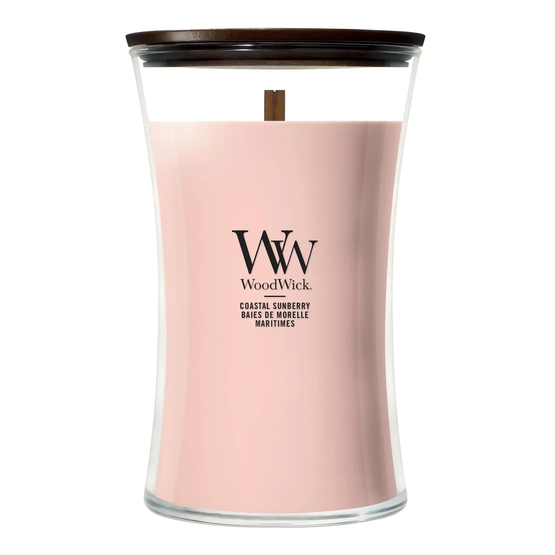 WoodWick - Coastal Sunberry Large Hourglass Candle 