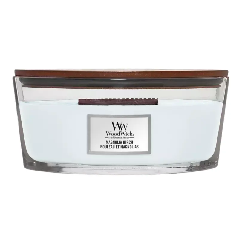 Woodwick - Ellipse Magnolia Birch Candle