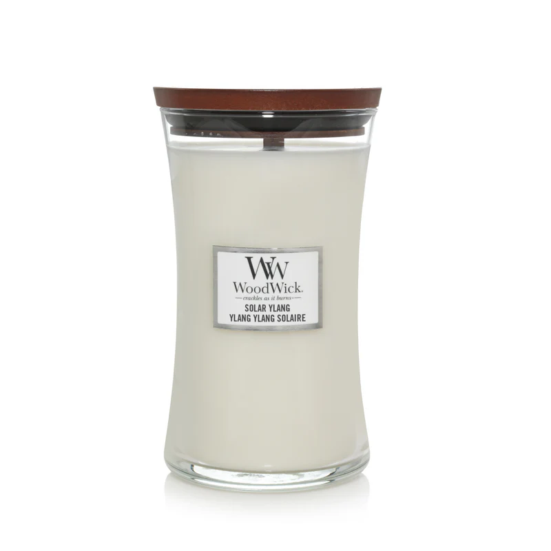 Woodwick - Large Hourglass Candle - Solar Ylang
