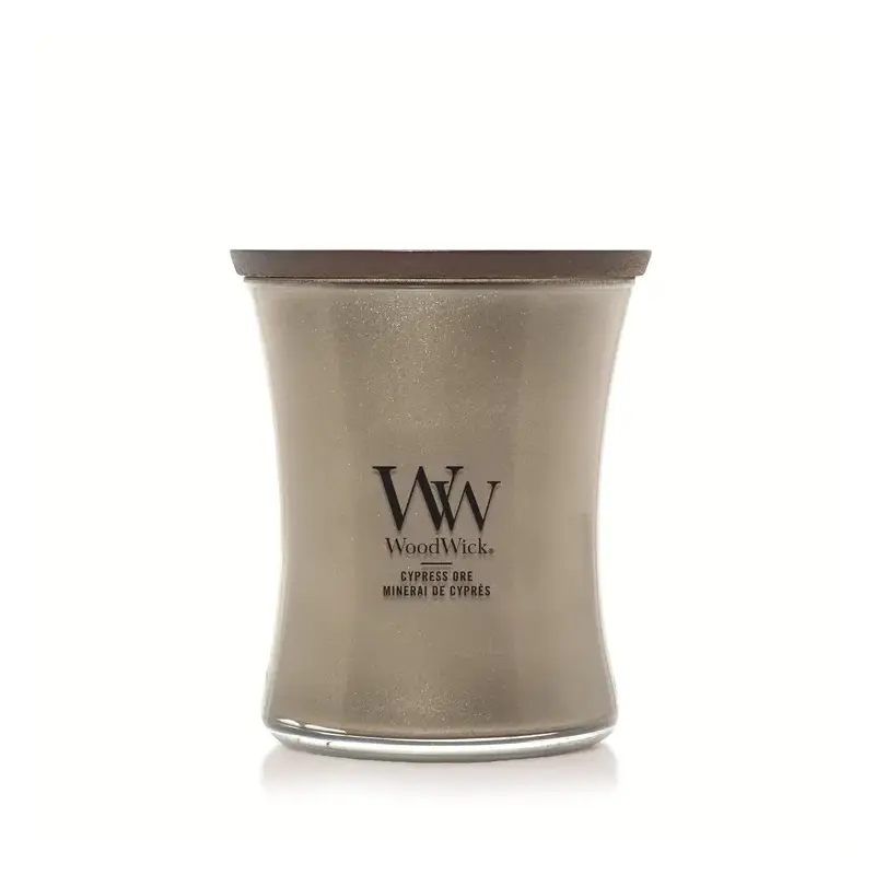Woodwick - Medium Hourglass SPC Cypress Ore